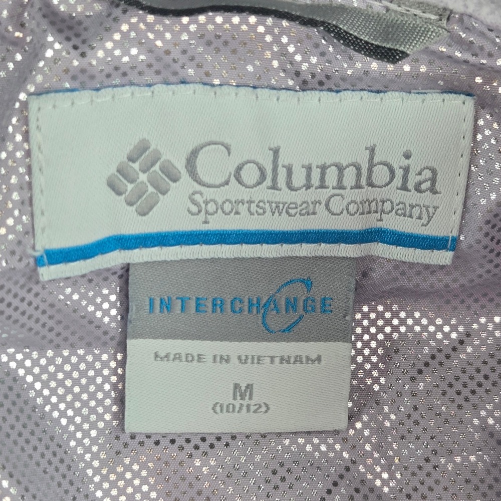 Columbia M 10/12 Abstract Fleece Lined Arctic Trip III Interchange Jacket XG0087 - Picture 8 of 10
